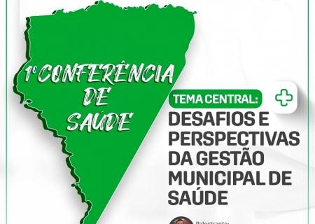 Nova Andradina realiza 1ª Conferência Municipal de Saúde para planejar gestão 2026–2029