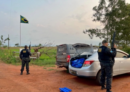 Jovem é preso pelo DOF com mais de 400 kg de maconha em Tacuru