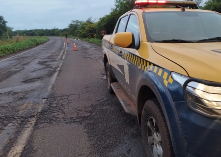Homem é encontrado morto na MS-480, próximo à divisa entre Mato Grosso do Sul e São Paulo