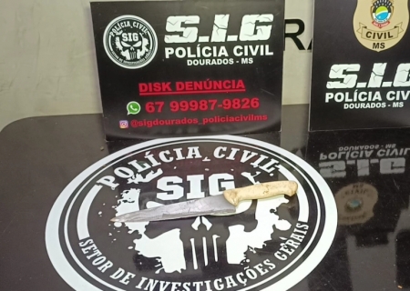 Homem é preso em flagrante por homicídio e tráfico de drogas em Dourados