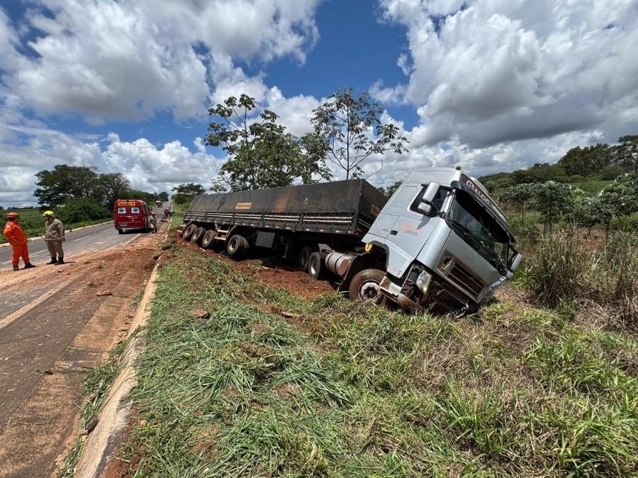 Grave acidente na BR-376 entre Ivinhema e Amandina deixa uma vítima fatal
