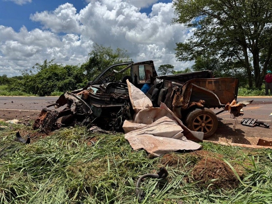 Grave acidente na BR-376 entre Ivinhema e Amandina deixa uma vítima fatal