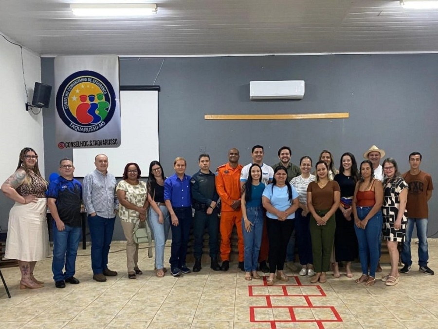Patrícia Geise assume presidência do Conselho Municipal de Segurança Pública de Taquarussu para o triênio 2025-2028