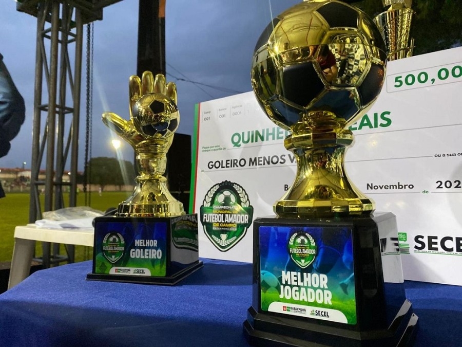 Premiação de R$ 15 mil e vitória do Sport Club nos pênaltis marcam final do Amadorzão de Batayporã