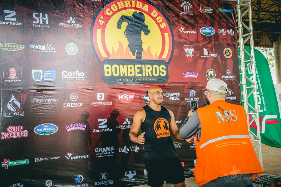 4ª Corrida dos Bombeiros reúne 600 atletas e consolida evento como referência esportiva e comunitária em Nova Andradina
