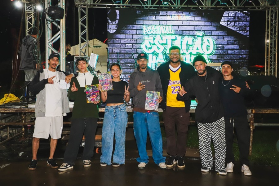 Festival Estação Hip Hop movimenta Praça das Águas e fortalece a cultura urbana em Nova Andradina