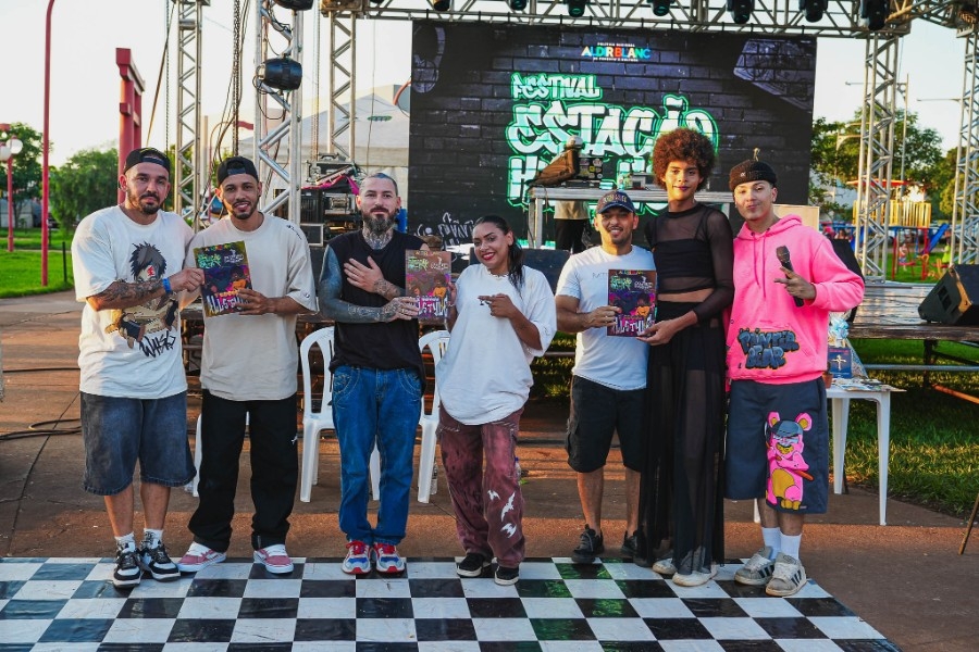 Festival Estação Hip Hop movimenta Praça das Águas e fortalece a cultura urbana em Nova Andradina