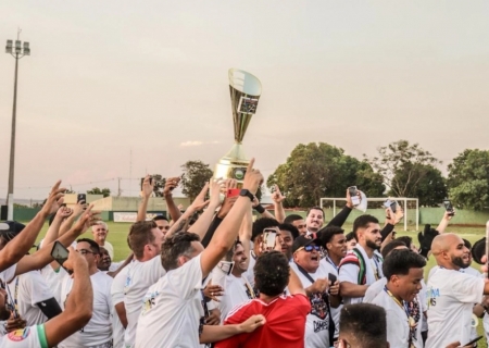 Bataguassu goleia Taveirópolis e conquista o título da Série B Estadual