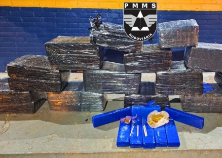 Polícia apreende 225 kg de maconha durante 'Operação Fronteiras e Divisas Seguras' em Amambai