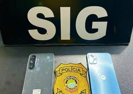 Celulares furtados por “Jeanzinho” são recuperados pela SIG em Nova Andradina