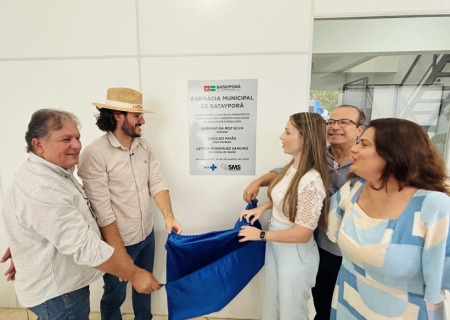 Batayporã entrega nova sede da Farmácia Municipal