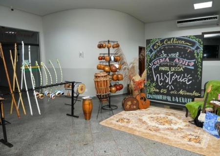 Câmara de Nova Andradina abre as portas para a arte local com exposição durante a Semana da Cultura