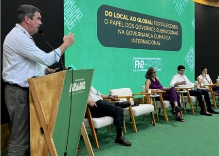 Riedel defende equilíbrio entre crescimento econômico e preservação ambiental na COP30