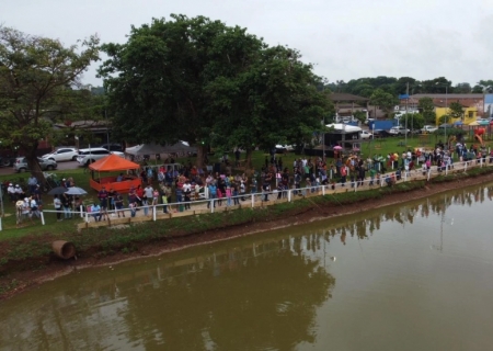 Torneio Pesque e Solte celebra aniversário de Batayporã e reúne grande público mesmo sob chuva