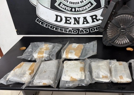 DENAR apreende mais de 8 kg de haxixe em caixa de som durante operação