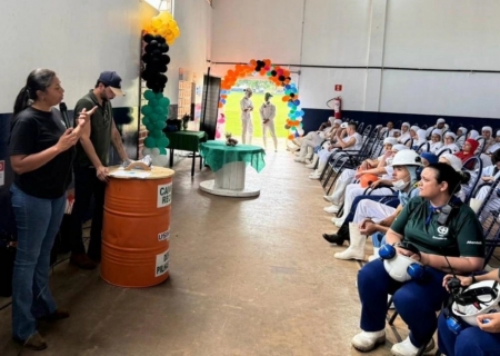 Prefeitura de Batayporã promove ações de conscientização entre trabalhadores de frigorífico