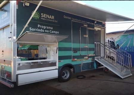 Programa “Sorrindo no Campo” oferece atendimentos odontológicos gratuitos em Taquarussu entre 11 e 14 de novembro