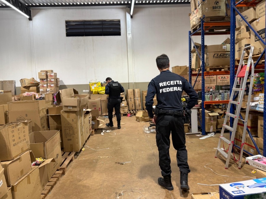 Polícia Federal e Receita Federal deflagram operação conjunta contra crimes transnacionais em MS
