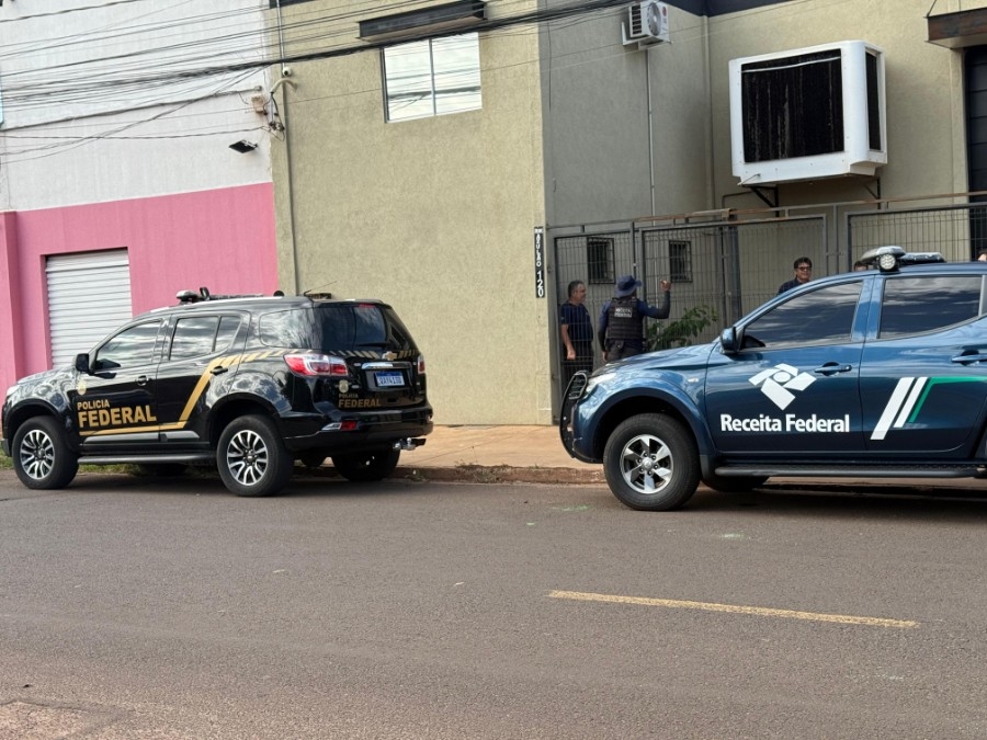 Polícia Federal e Receita Federal deflagram operação conjunta contra crimes transnacionais em MS
