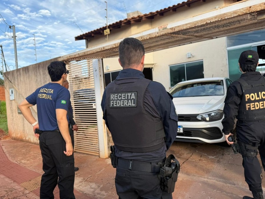 Polícia Federal e Receita Federal deflagram operação conjunta contra crimes transnacionais em MS