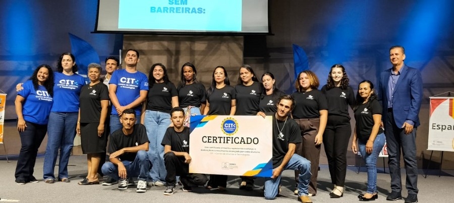 CIT encerra ano letivo com evento que celebra inclusão, tecnologia e aprendizado