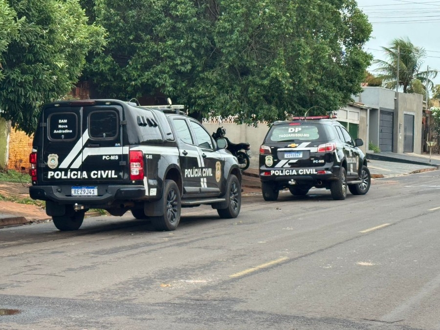 Operação da Polícia Civil mira grupo suspeito de comandar tráfico em bairros de Nova Andradina