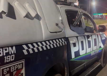 Jovem sem CNH é preso por embriaguez após fazer “cavalos de pau” com veículo em Nova Andradina