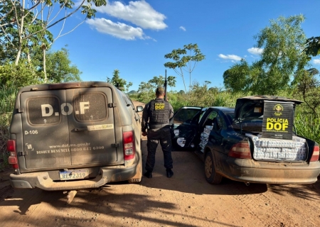 Carro com agrotóxicos e cigarros contrabandeados é apreendido em Sidrolândia