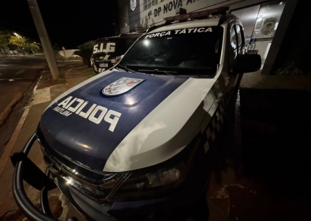Força Tática prende homem com mandado de prisão em Nova Andradina