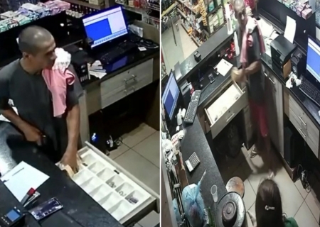 Assaltantes rendem funcionárias e roubam posto de combustível em Ivinhema