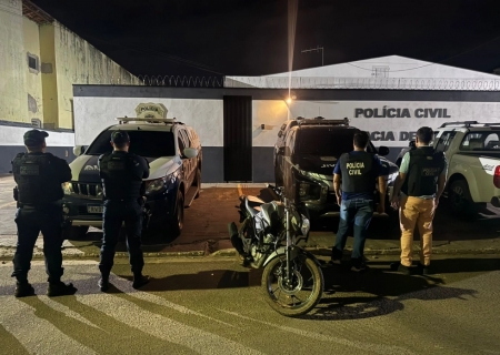 Ação conjunta da polícia resulta na prisão de dois homens por roubo em Miranda