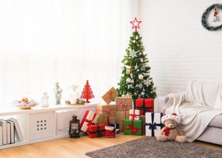 Decoração natalina criativa para espaços compactos