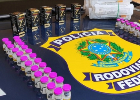 Carga de medicamentos que seguia para Minas Gerais é apreendida pela PRF em Água Clara