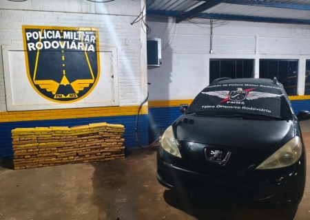 Polícia apreende droga na MS-164 e causa prejuízo de R$ 570 mil ao tráfico