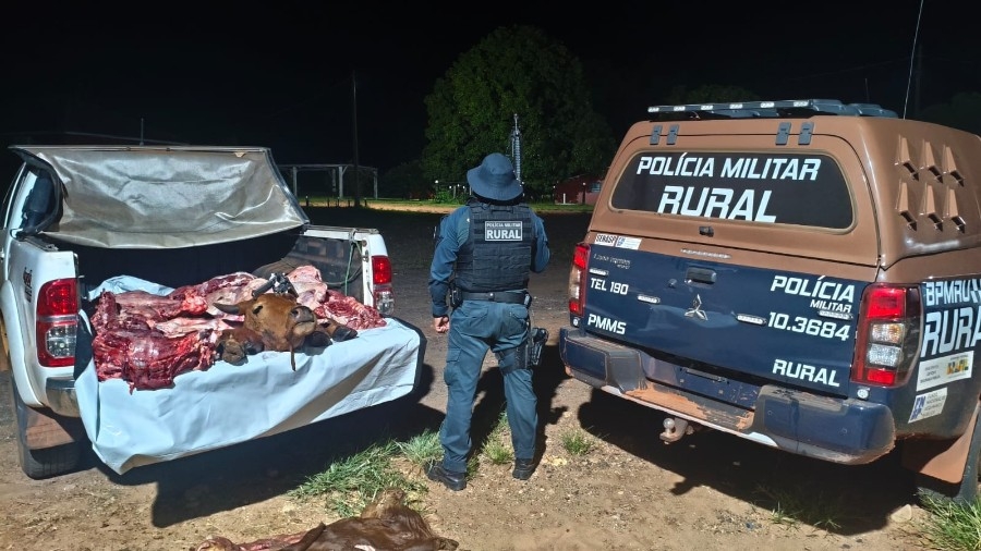 Batayporaense é preso por abigeato e arma de fogo na zona rural de Santa Rita do Pardo