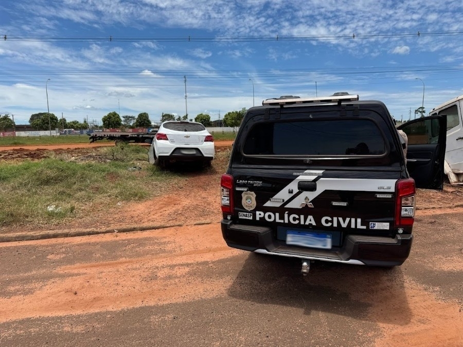 Carro de servidor espancado em Deodápolis é localizado em Ivinhema