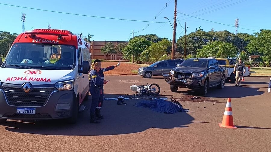 Motociclista de 19 anos morre em acidente em Dourados