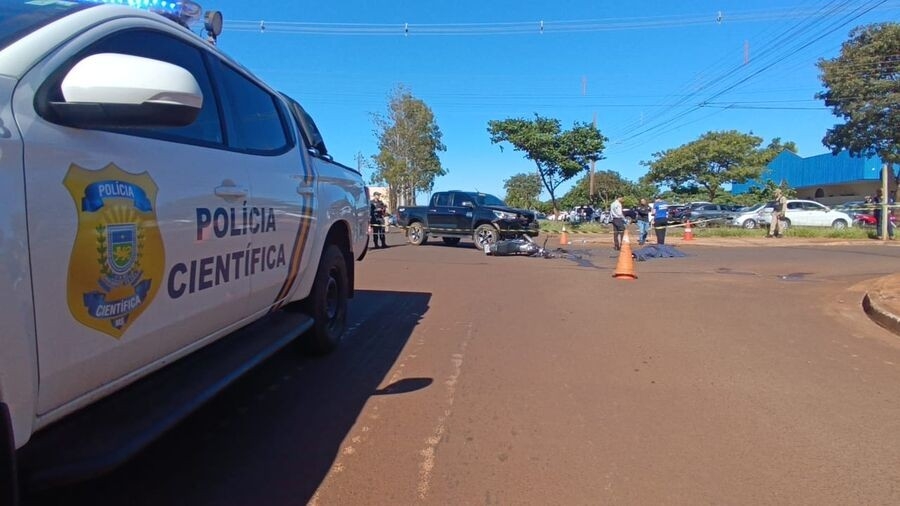 Motociclista de 19 anos morre em acidente em Dourados