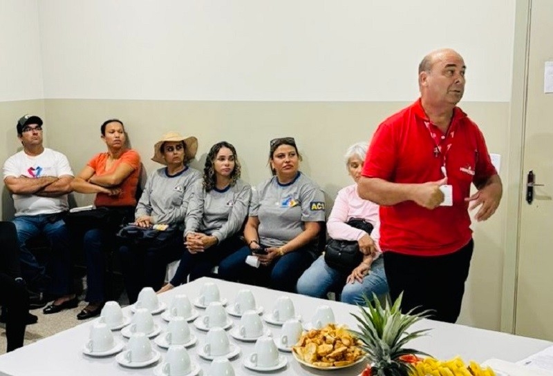 Saúde de Batayporã organiza ações do Fevereiro Laranja em parceria com o Hemosul