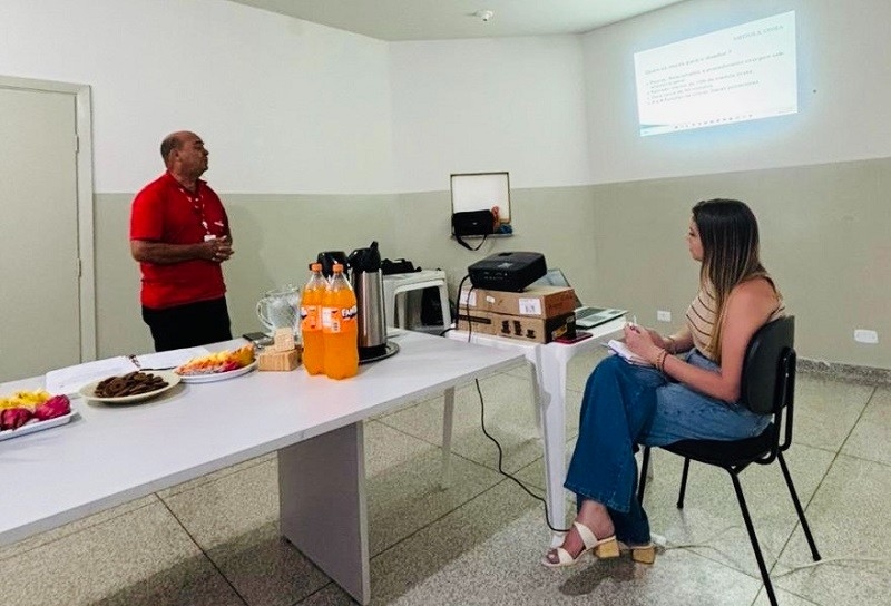 Saúde de Batayporã organiza ações do Fevereiro Laranja em parceria com o Hemosul