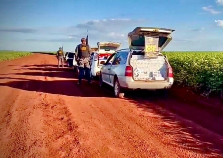 Comboio com cigarros contrabandeados é apreendido pelo DOF em Maracaju