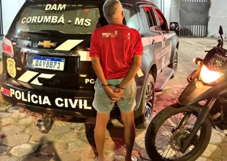 Idoso é preso acusado de feminicídio em Corumbá