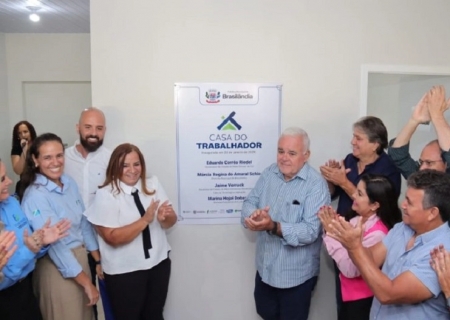 Brasilândia inaugura Casa do Trabalhador e amplia acesso a emprego e qualificação