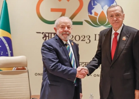Lula e Erdogan, presidente da Turquia, conversam sobre Gaza e COP