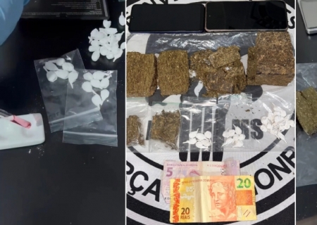 SIG prende homem por tráfico de drogas em apartamento na Vila Operária