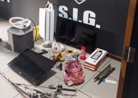 Polícia Civil recupera bens furtados de rancho às margens do Rio Ivinhema