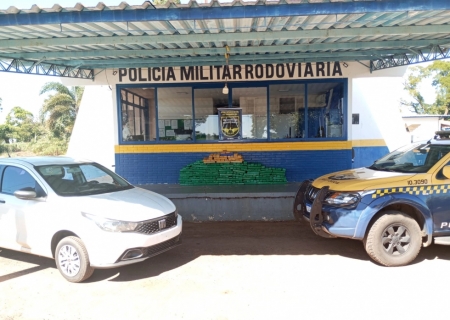 Duas mulheres são presas com 250 kg de maconha na MS-156