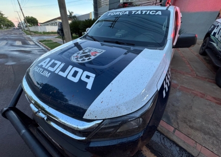 Homem com mandado por furto é preso pela Força Tática em Nova Andradina
