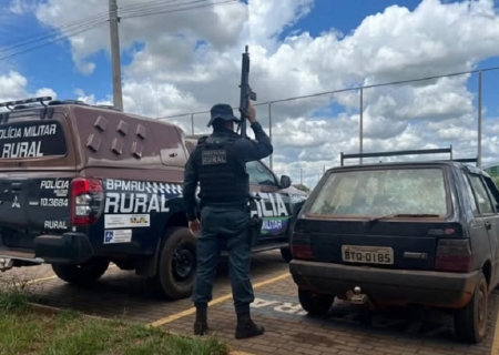 Polícia Militar Rural recupera veículo furtado na zona rural de Bataguassu