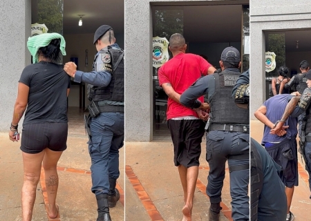 Força Tática apreende mais de 330 kg de maconha e prende grupo suspeito de tráfico em Nova Andradina